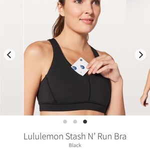 Lululemon Stash N’ Run Bra